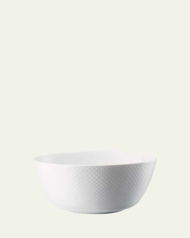 Junto White Small Serving Bowl